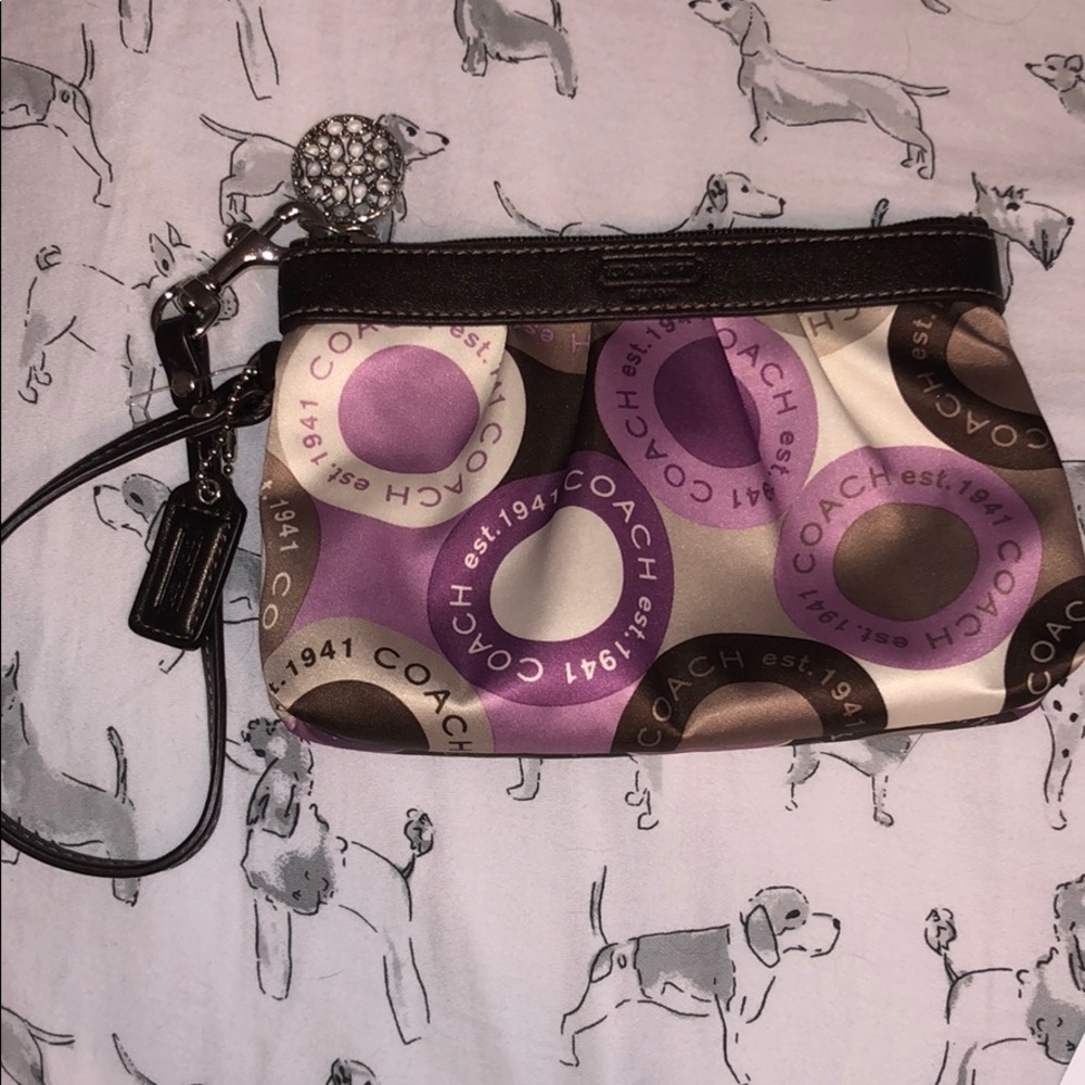 Coach wristlet